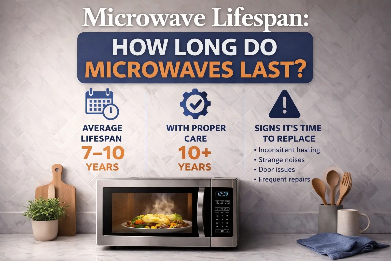 Microwave lifespan and care guide