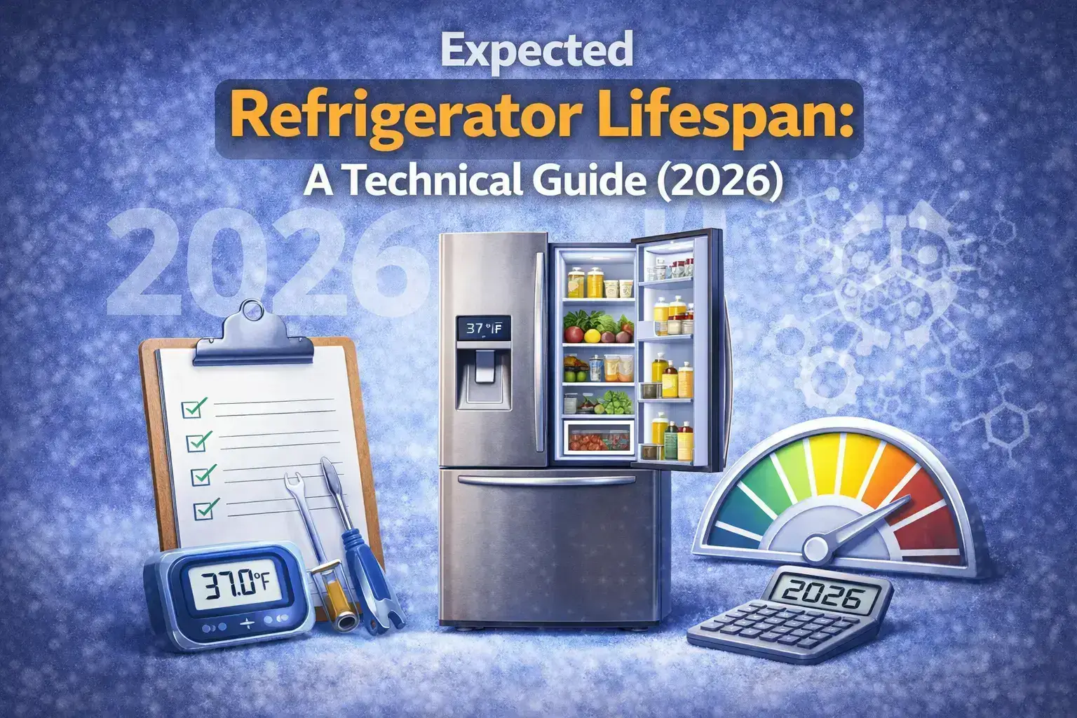 Refrigerator lifespan technical guide 2026
